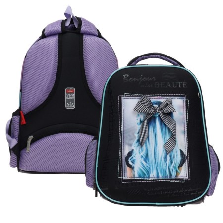 Frame backpack 38 x 29 x 15 cm, Hatber Ergonomic Light "Hello, beauty!" NRK_71018