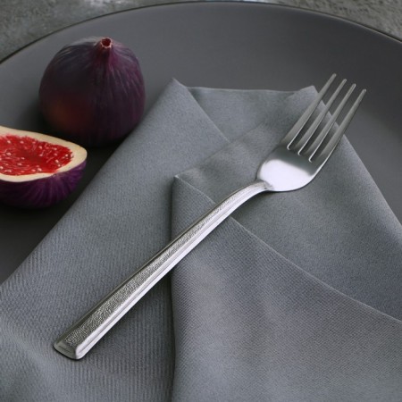 Tree of the dining room “Pulkin”, length 19.8 cm, thickness 1.2 mm, silver color