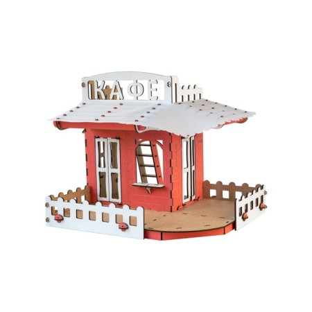 Set for dolls, city "Cafe"-1
