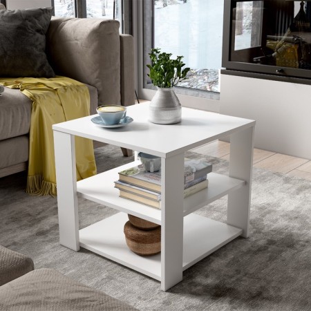 Largo table, coffee, 500x500x453, white