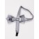 Bow tie for ISEE boys, gray color