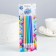 Candles in the cocktail cake "Happy birthday", 6 pcs, 13 cm, high