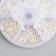 Rings clamping metal in the box "Silver" 880 pcs 8x8x2 cm