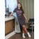 Women's tunic July Girls, size 44, gray color