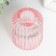 Glass of glass per 1 candle "Dolly" d-2.5 cm, 4 cm pink 6x5x5 cm