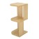 The shelf is the angular desktop and hinged Leo No. 3, 250x250x660, the oak of Sonoma