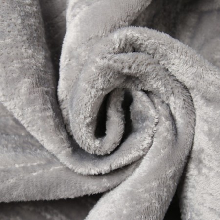 OAZIS veil, 200x220 cm, artificial fur, PE100%-2