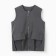 Women's vest at Minaku: Safari color graphite, river 52