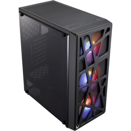 The Formula Mana Building Black Black BP ATX 6x120mm 2xusb2.0 1xusb3.0 Audio Bott PSU-2
