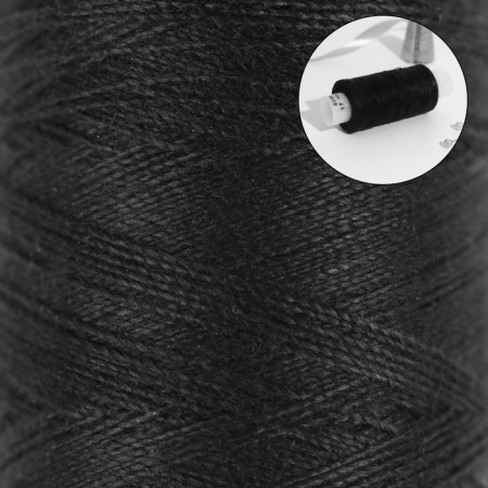 Threads 40LSH, 200 m, black color No. 115-1
