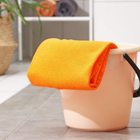 A rag for the floor of the share "Promo", 180 g, 75 × 100 cm, microfiber, ultrasonic processing of the edge-5