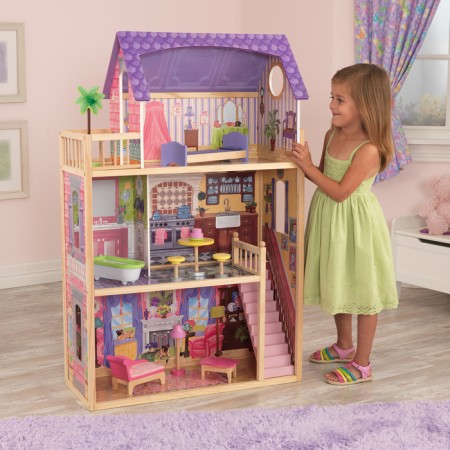 House puppet wooden Kidkraft "Kyla", three -story, with furniture