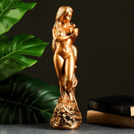 Figure "Eva" Small Bronze 13x10x37cm-1