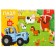 Puzzle "Blue Tractor on the Farm", 35 elements