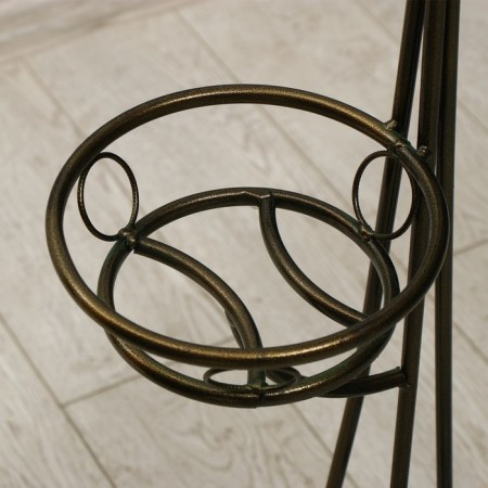 Flowers stand, floor, 3 pots, d = 13 cm, bronze, "marquis"-1
