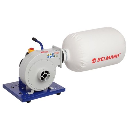 Exposite installation Belmash DC850 D087A, 230 V, 750 W, bag 370x500 mm, V 56 liters