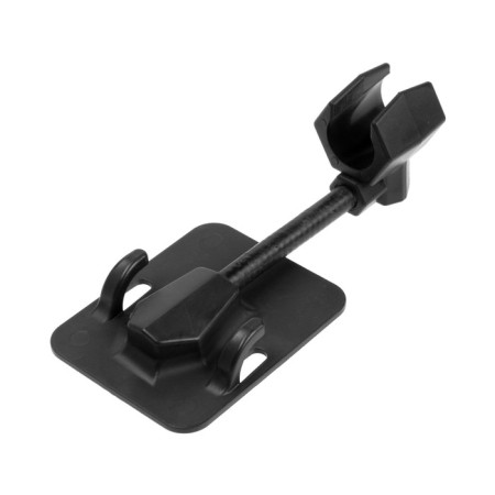 Bowl Holder Zein Z93, self -adhesive, adjustable, plastic, black-8