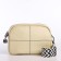 Women's bag with lightning, beige color
