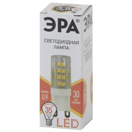 LED LED era Standard "capsule", 3.5 watts, G9, 280 lm, 2700k, glow warm white-2