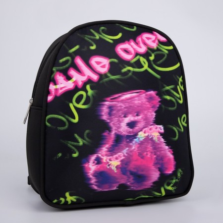 Backpack School Textile Game Over, 27x10x23 cm-4