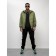 Sports male jacket, size 58, green color
