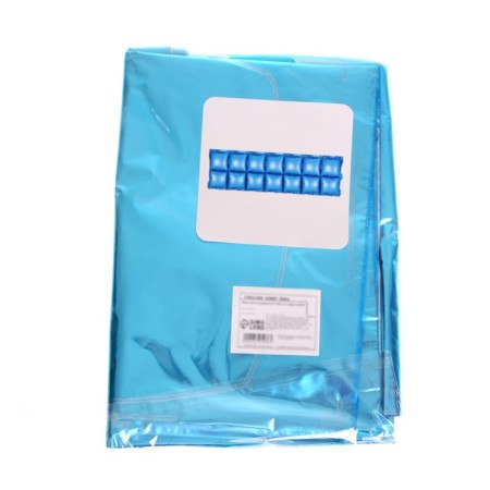 Panel foil 37 x 142 cm, 2 rows, blue color-2
