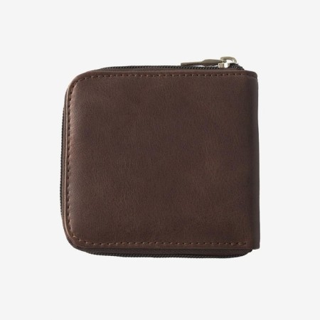 Male purse, lightning department, brown color-3