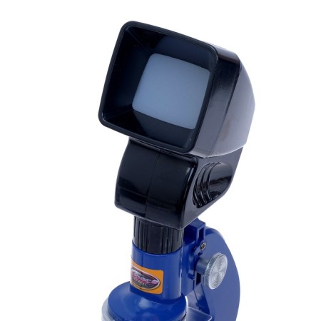 Children's microscope "Young researcher" 2 in 1, with backlight, a replaceable display and accessories-4