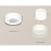 Ambrella Light Acrylic lamp, XS8101015, GX53 LED 12 W, white sand, white matte