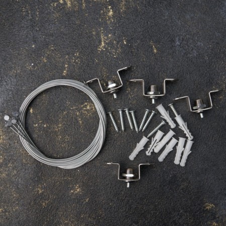 A set of suspended fasteners for LED panels No. 1 Rexant-1