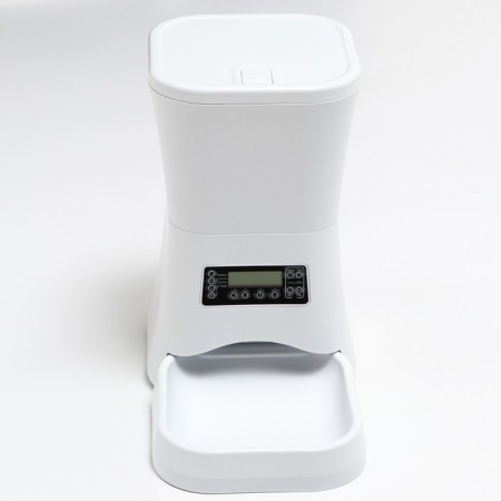 Smart auto feeder, container 7 l, 3.5 kg of dry food, voice recording function, with a LCD screen-1