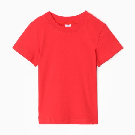 T -shirt for children, red color, height 104 cm