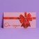 Bant's money envelope, handmade, 16.5 × 8 cm