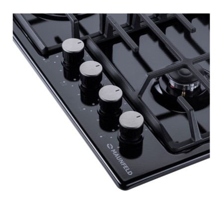 Hlect surface Maunfeld Eghe.64.6CB/G, gas, 4 burners, black-10