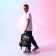 Backpack school Textile Tennis, 46x30x10 cm, vertical pocket, green color