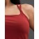 Shirt sports female, size s, burgundy color