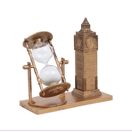 Sanding clock "Old Big-Ben", souvenir, 15.5 x 6.8 x 15.2 cm-1