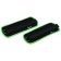Inexperienced neoprene 2pcs. x 0.25 kg, black/light green color