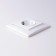 Frame for 1 post WL03-FRAME-01, white color