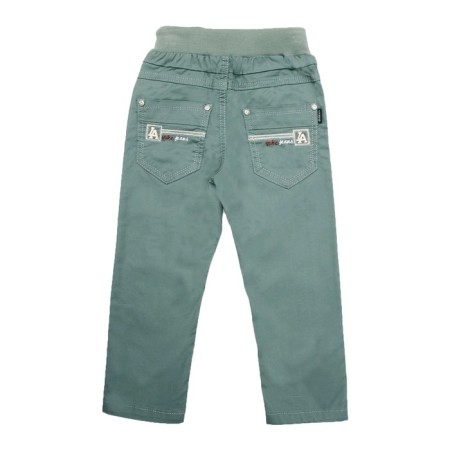 Pants for boys, height 80 cm, pistachio color-1