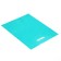 Polyethylene package with a cut handle, turquoise 30-40 cm, 30 μm