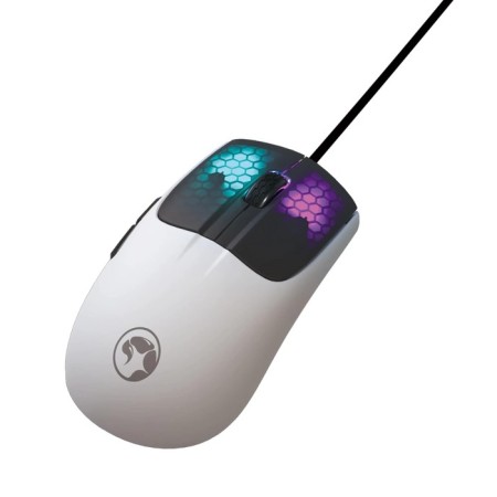 MARVO M727 mouse, game, wired, optical, backlight, 12000 dpi, white-3