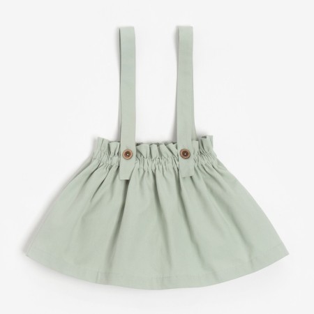 Skirt for Minaku Girls Color light green, height 98 cm-5