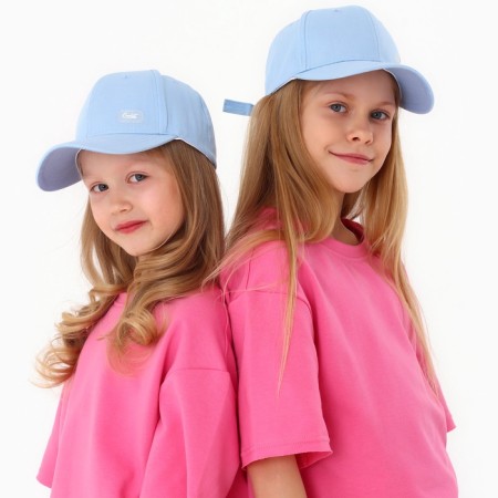 Baby cap for the boy, the color is gentle - blue pp 54cm-6