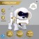 Robot dog “Chappi” IQ Bot, interactive: sensory, light, sound, musical, dancing, on the battery, in Russian, gold