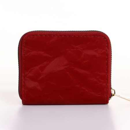 Women's wallet with lightning, red color-2