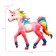 Figure "World of Fantasy: pink foal-unicoride with color mane"