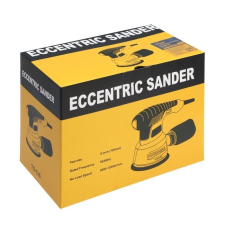 Grinding eccentric tundra, 400 watts, 125 mm, 5000 - 12000 rpm, 6 speeds-7