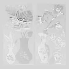 Interior mirror sticker 