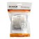 2-clavy switch with indicator, 250V, 10A, Stekker series Katrin, silver, GLS10-7102-03 1022442